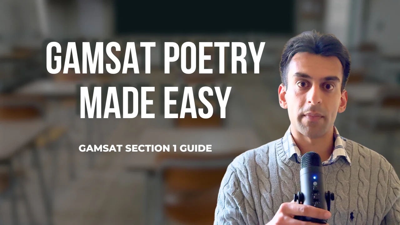 How to Tackle Poetry in the GAMSAT